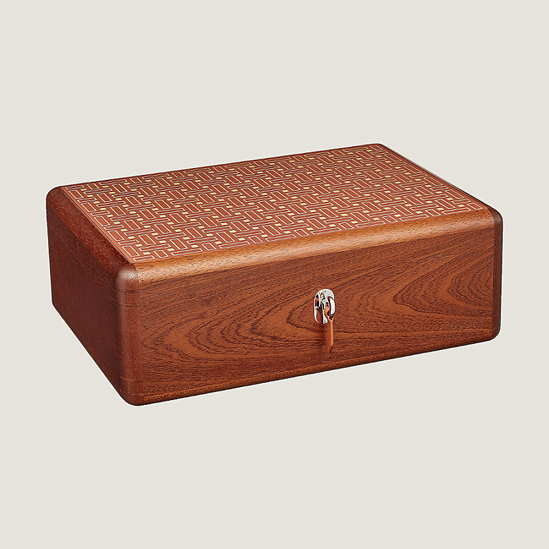 Mahogany watch clearance box